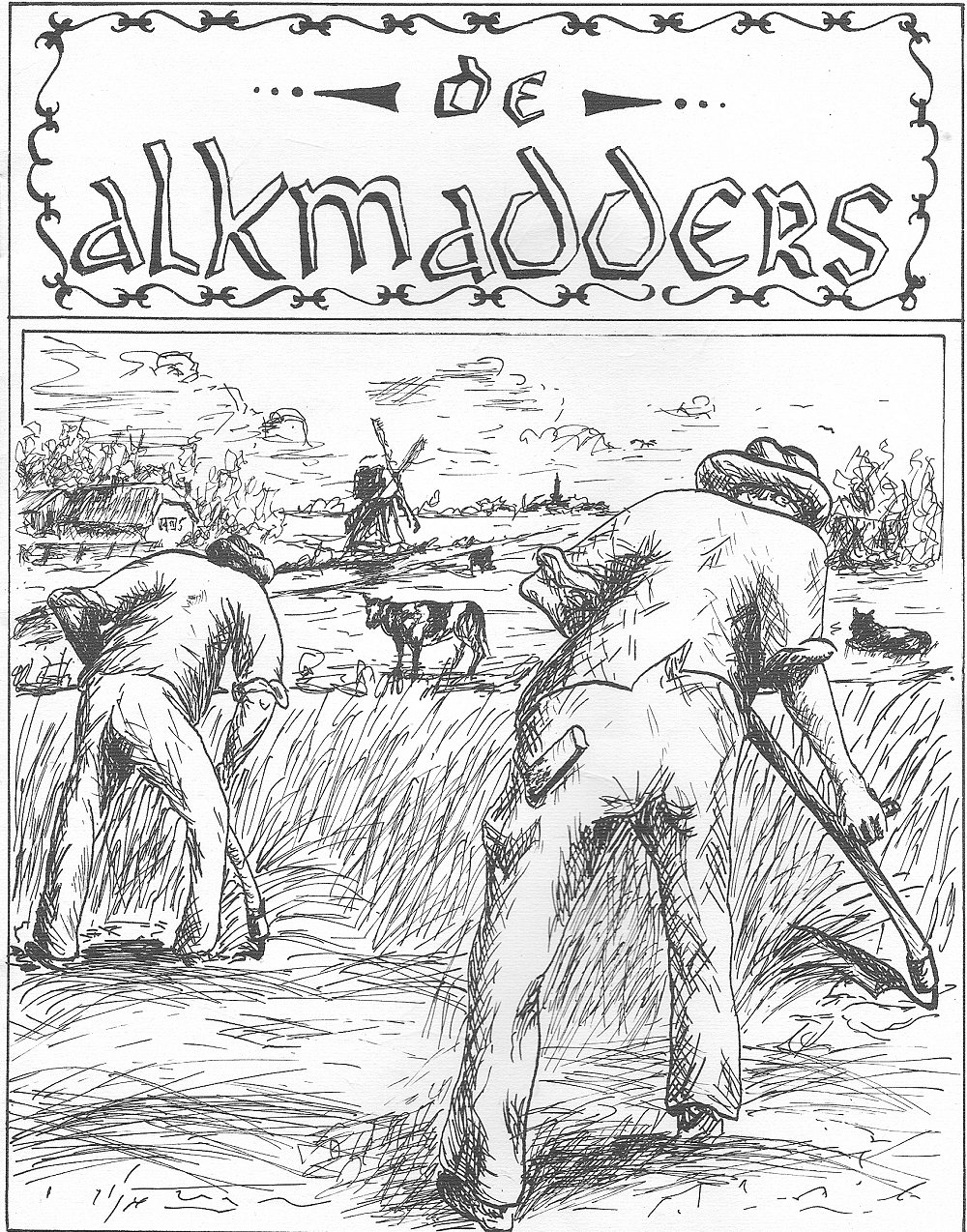 Cover van de eerste Alkmadders